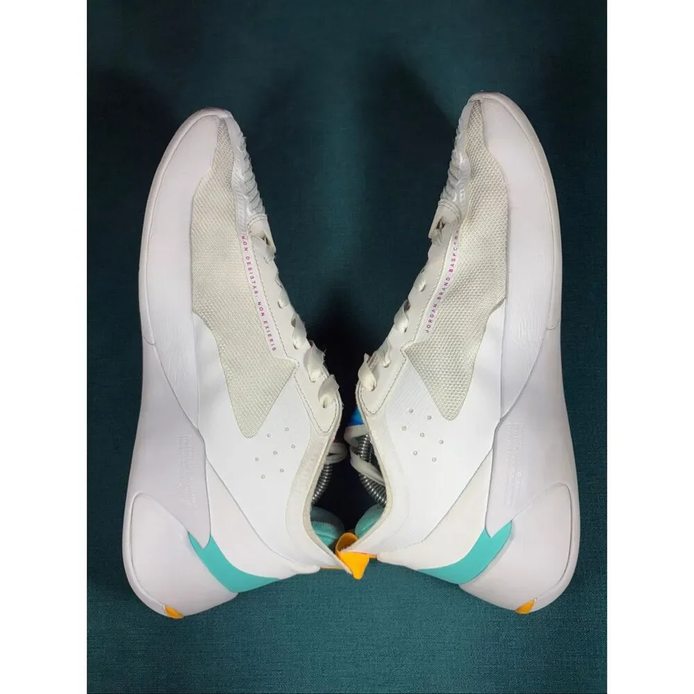 Jordan Luka 1 Men's Size 9.5 White Pink Teal Orange Basketball Shoes DN1772-164